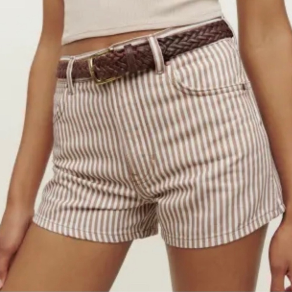 Reformation Cowboy High-Rise Jean Short Sz 26